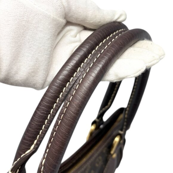 LOUIS VUITTON Vintage Monogram Mini Lin Buzasu Anjoul Shoulder Bag [106222] - Picture 13 of 14